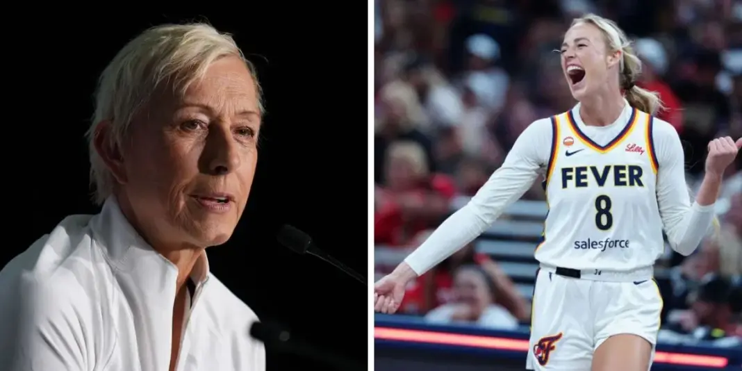“I don’t care about Sophie Cunningham’s statistics” – Martina Navratilova plainly rejects ‘white privilege’ accusation on WNBA star “I don’t care about Sophie Cunningham’s statistics” – Martina Navratilova plainly rejects ‘white privilege’ accusation on WNBA star