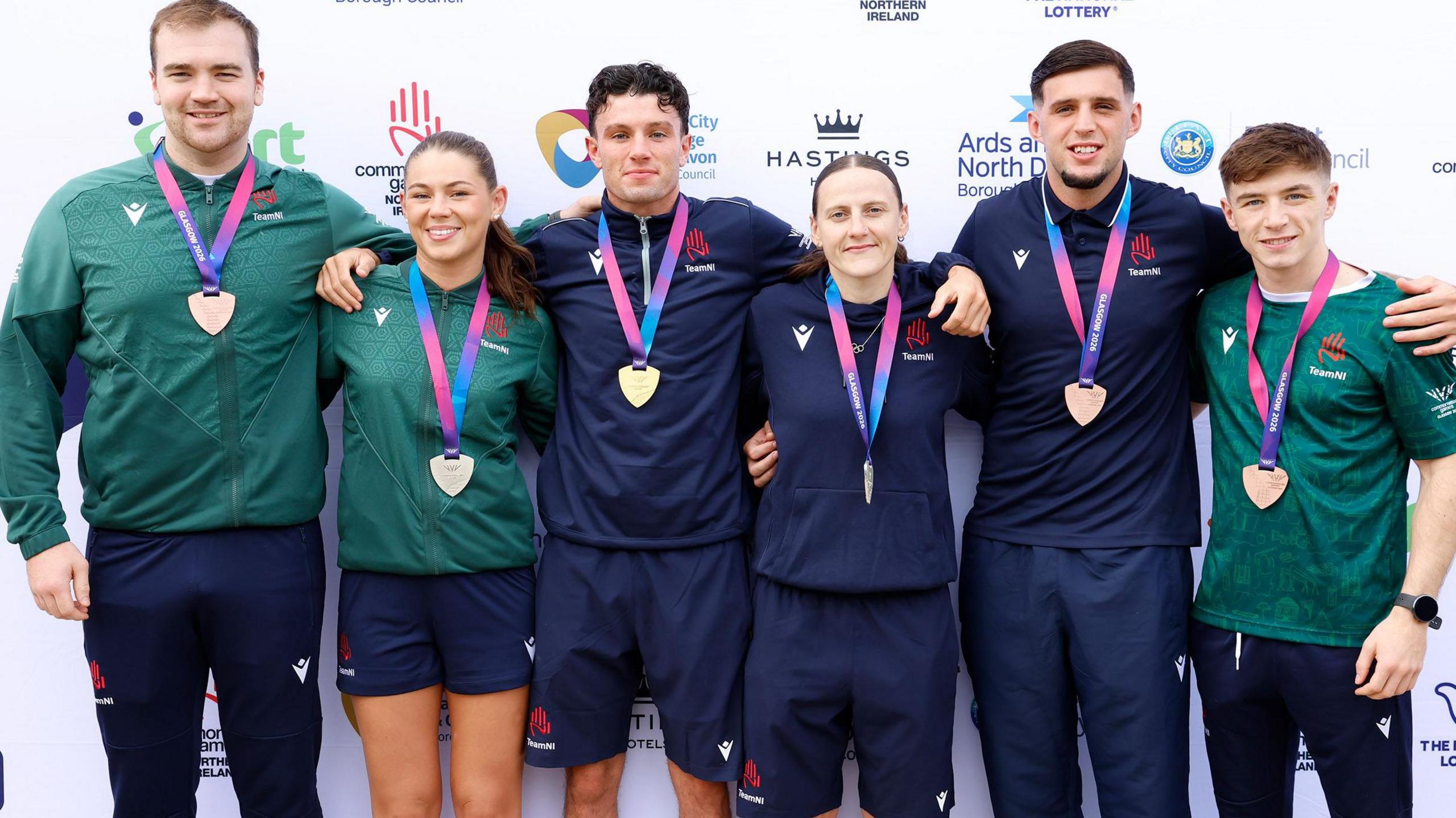 Boxing produced six medallists