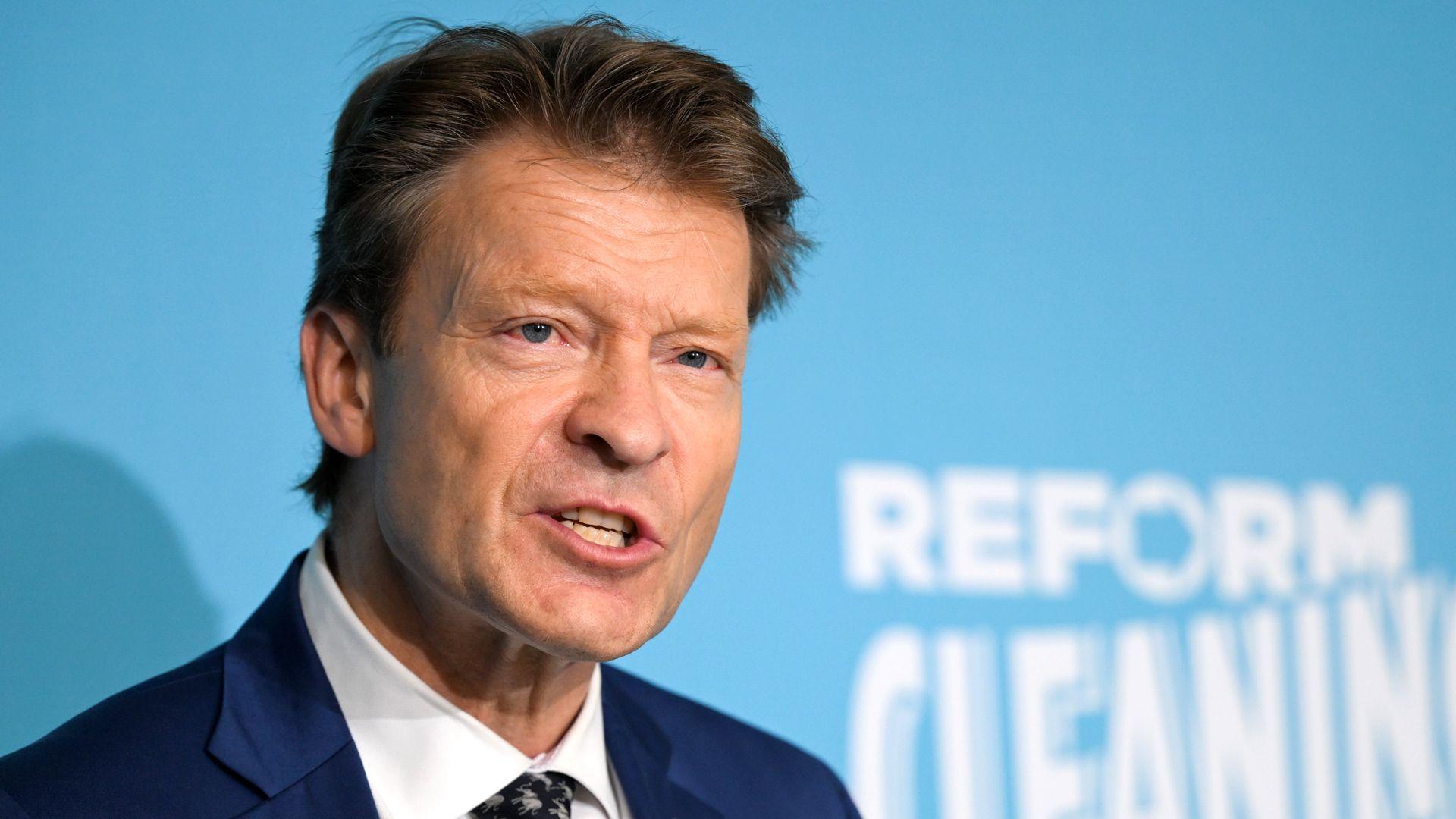Richard Tice, deputy leader of Reform UK, during a news conference in London, UK, on Wednesday, June 10, 2026