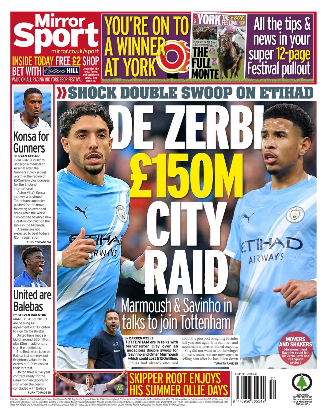 Man City join Man Utd in Kone race – Thursday’s gossip Man City join Man Utd in Kone race – Thursday’s gossip