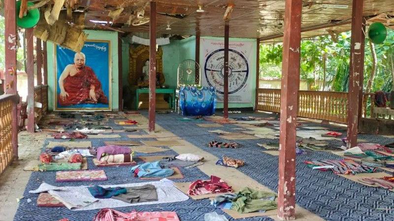 Fourteen killed in strike on Myanmar monastery Fourteen killed in strike on Myanmar monastery
