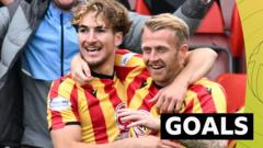 Partick Thistle beat Livingston in Scottish Championship Partick Thistle beat Livingston in Scottish Championship