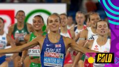 GB’s Hunter-Bell comfortably wins ‘serene, beautiful’ 1500m gold GB’s Hunter-Bell comfortably wins ‘serene, beautiful’ 1500m gold