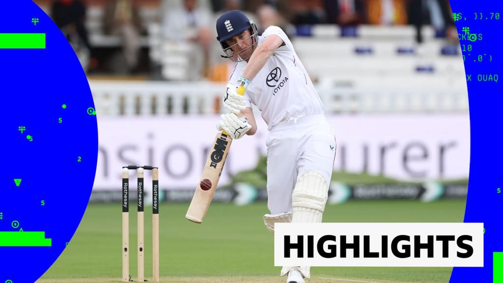 Lawrence helps England build big lead on rain-affected day at Lord’s Lawrence helps England build big lead on rain-affected day at Lord’s