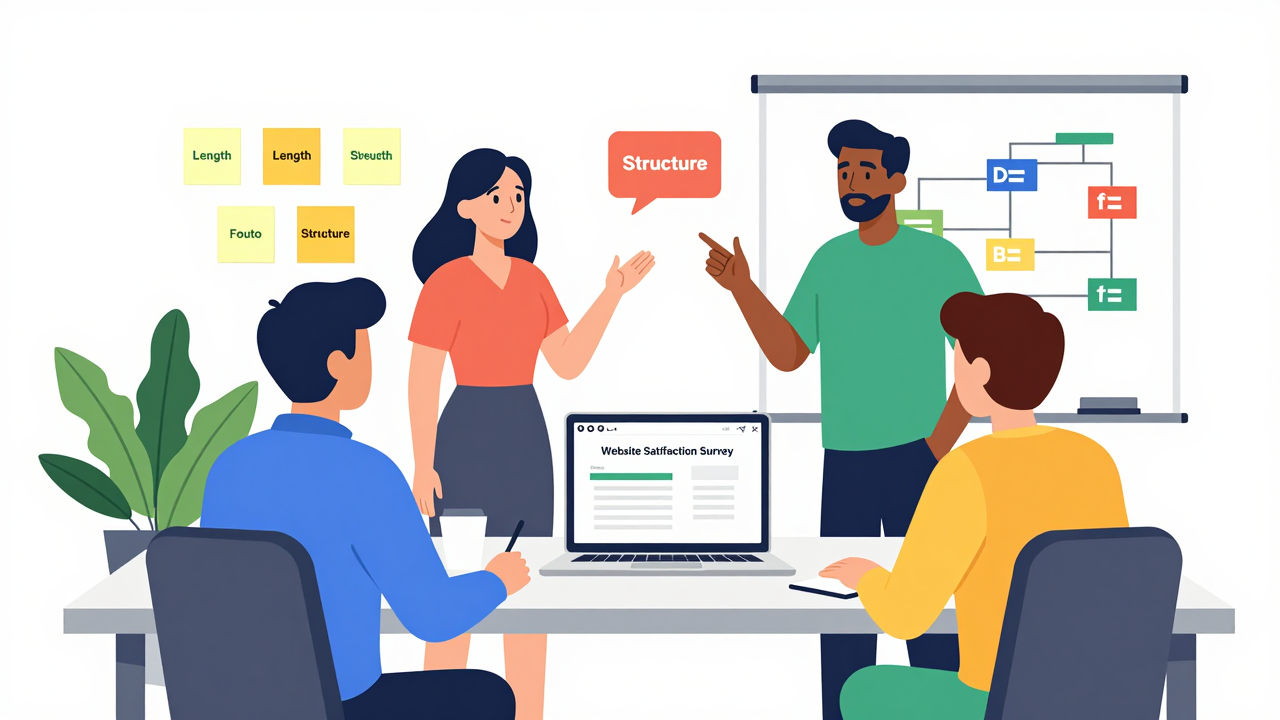 Best Practices For Website Satisfaction Survey Length And Structure