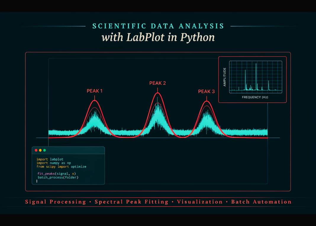 Scientific Data Analysis with LabPlot in Python: Signal Processing, Spectral Peak Fitting, Visualization, and Batch Automation Scientific Data Analysis with LabPlot in Python: Signal Processing, Spectral Peak Fitting, Visualization, and Batch Automation