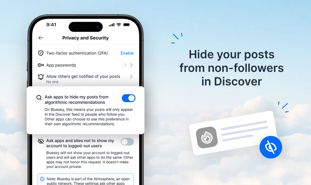 Bluesky adds an ‘algorithmic opt-out’ feature for those who don’t want to go viral Bluesky adds an ‘algorithmic opt-out’ feature for those who don’t want to go viral