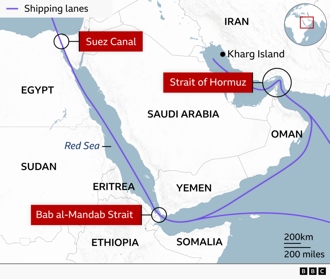 Oil prices fall on hopes Strait of Hormuz could reopen Oil prices fall on hopes Strait of Hormuz could reopen