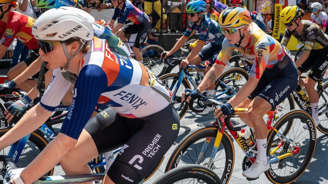 Riders’ clothing checked at women’s Tour over bra padding concerns Riders’ clothing checked at women’s Tour over bra padding concerns