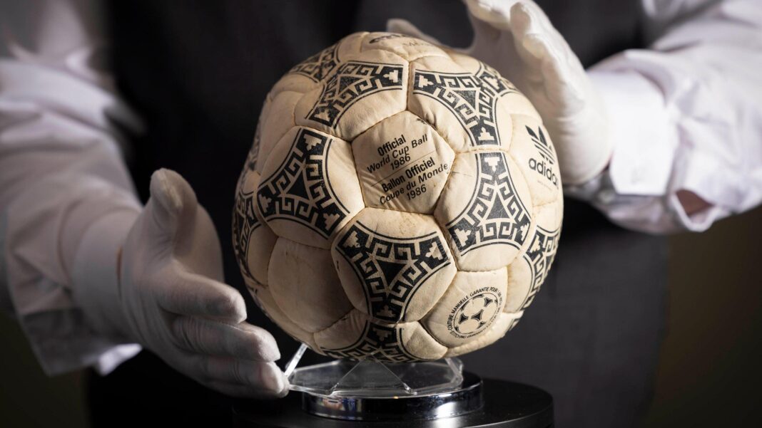 Maradona’s ‘Hand of God’ ball sells for £2.5m Maradona’s ‘Hand of God’ ball sells for £2.5m