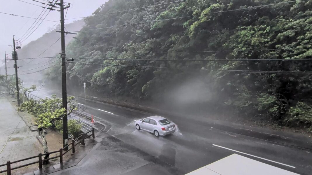 Typhoon Dolphin batters Japan’s Okinawa before bearing down on China Typhoon Dolphin batters Japan’s Okinawa before bearing down on China