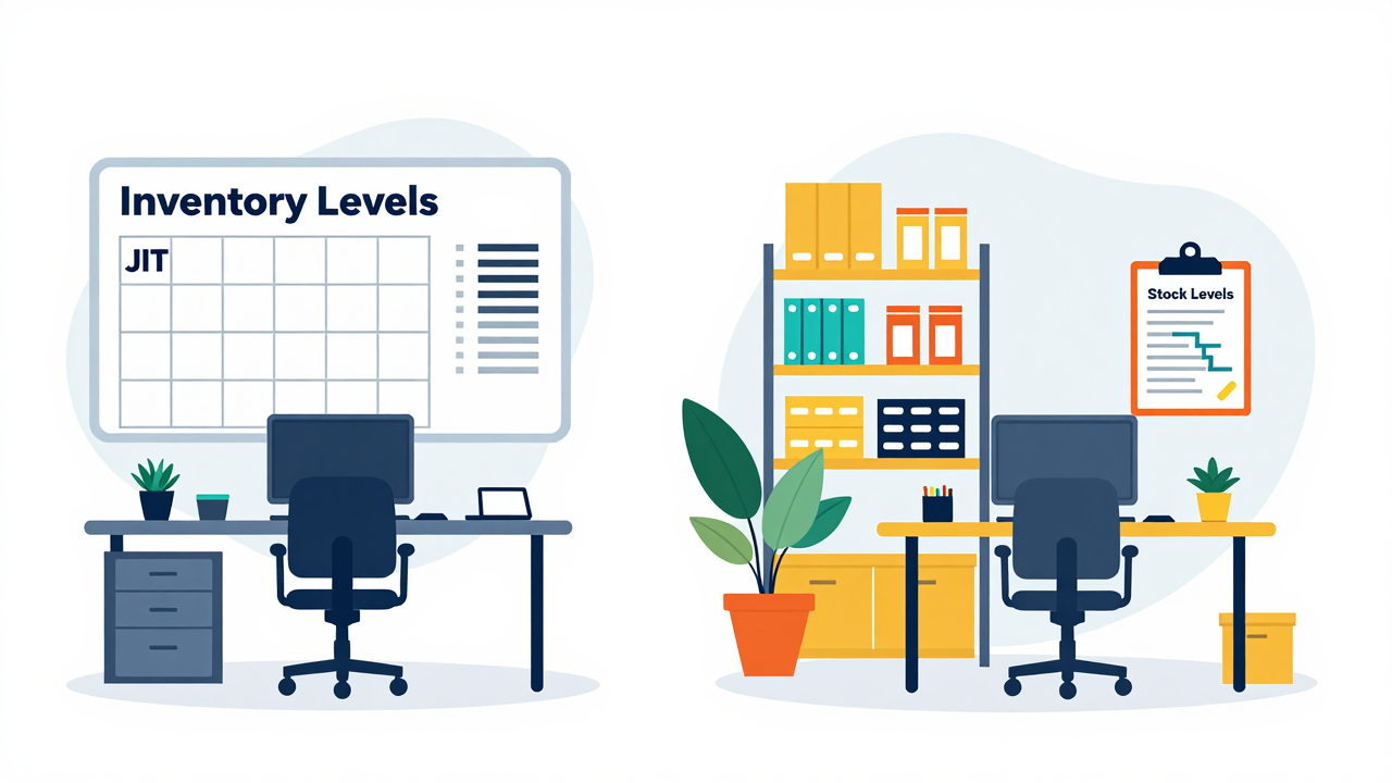 Comparing JIT With Traditional Inventory Methods
