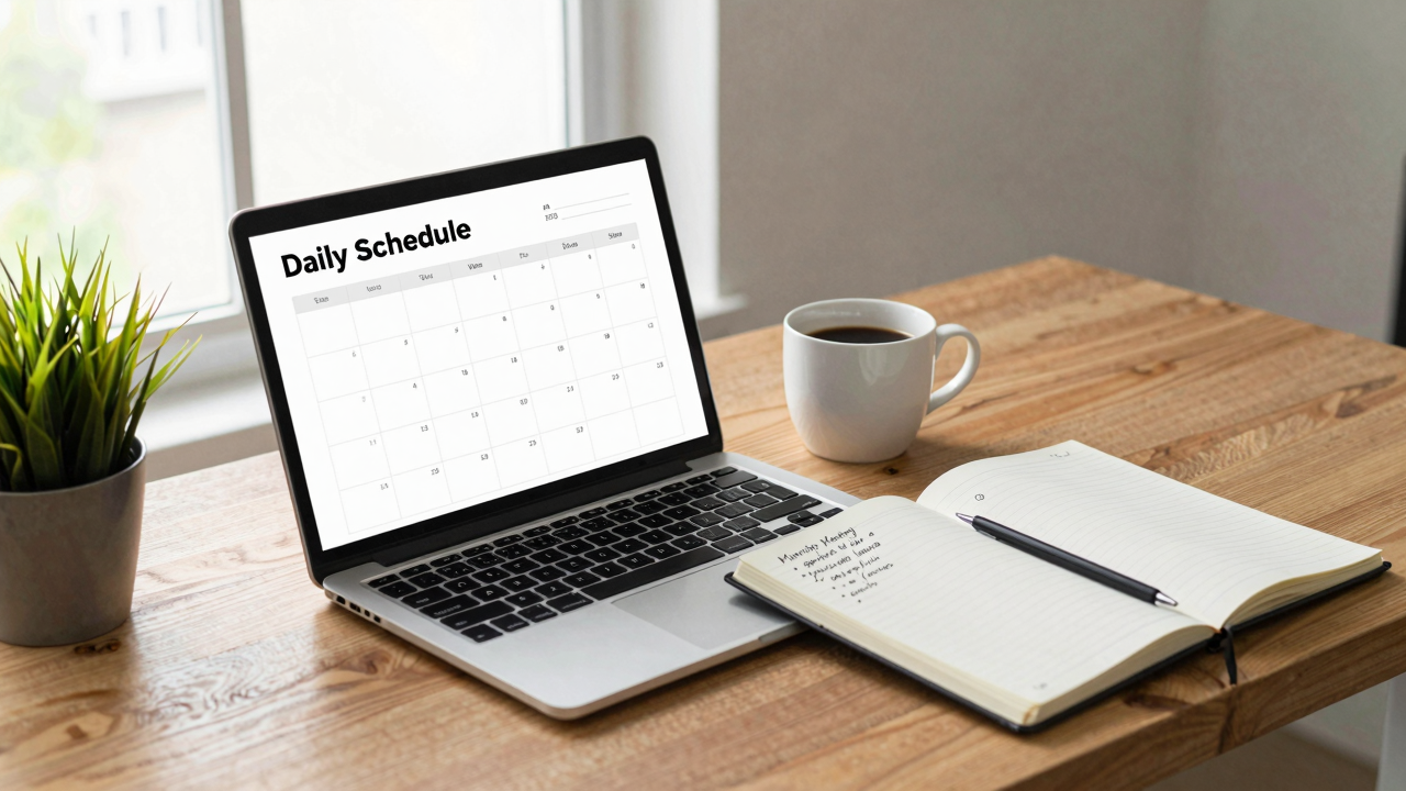 Create a Structured Daily Routine