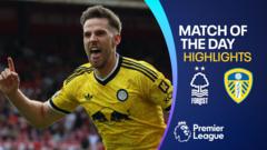 Leeds score late winner to silence Forest fans Leeds score late winner to silence Forest fans