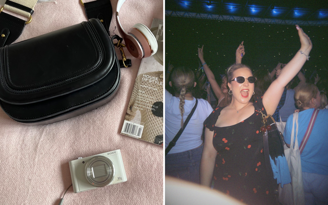 Lily Redman's camera and a picture taken with it.