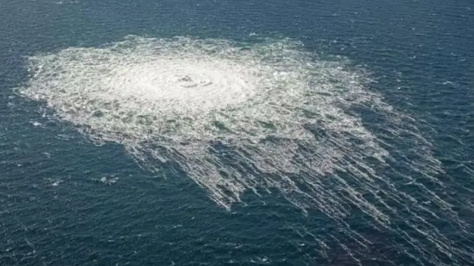 The Nord Stream pipeline running between Russia and Germany was attacked in 2022