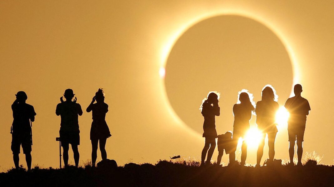 Once-in-a-generation solar eclipse wows millions in UK and Europe Once-in-a-generation solar eclipse wows millions in UK and Europe
