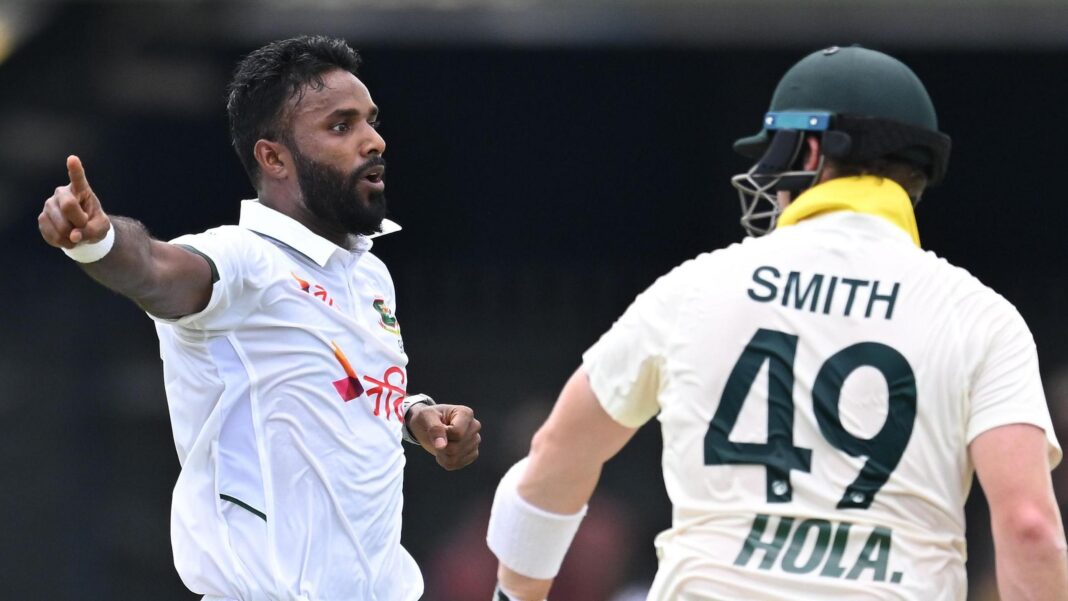 Bangladesh dominate Australia despite Smith reprieve Bangladesh dominate Australia despite Smith reprieve
