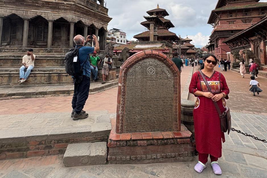 Subhrasree Chakraborty in Nepal