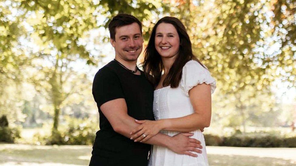 Hannah Rose-Thorn and her husband