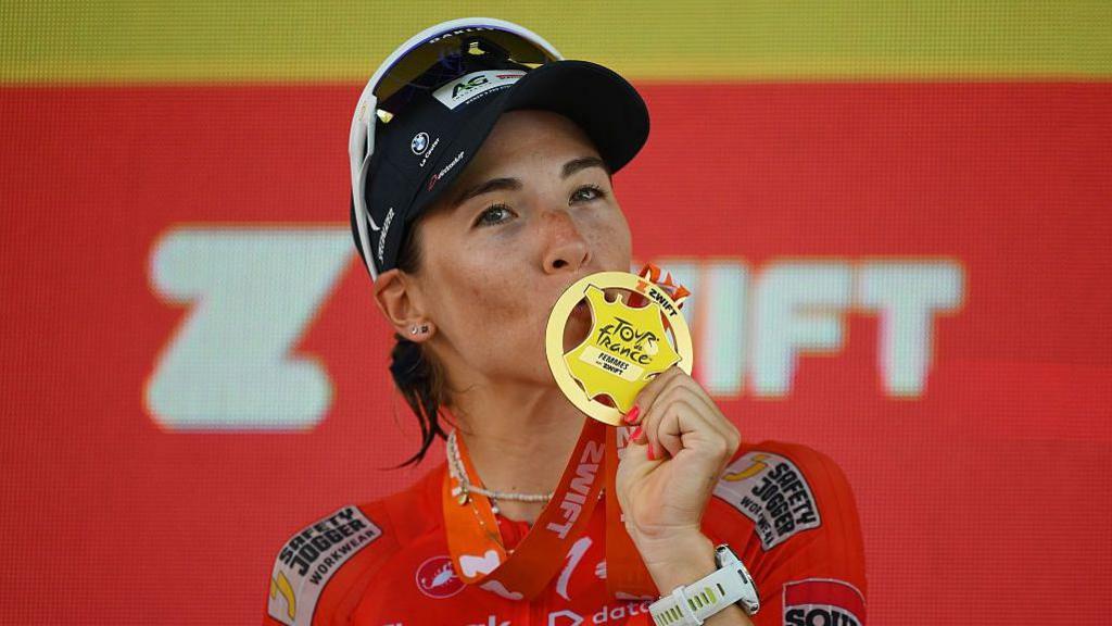 Le Court wins stage six of Tour after mechanical failure Le Court wins stage six of Tour after mechanical failure