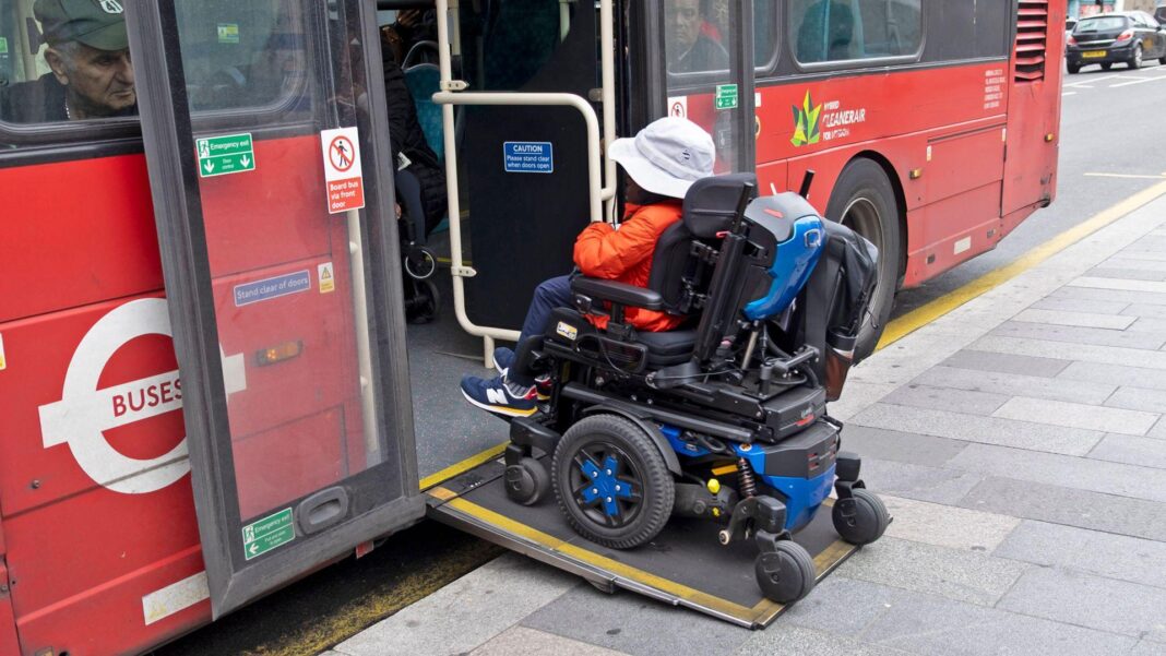 Disabled people in England to get 24-hour free bus travel Disabled people in England to get 24-hour free bus travel
