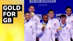 GB win European Championships men’s team gold – highlights GB win European Championships men’s team gold – highlights