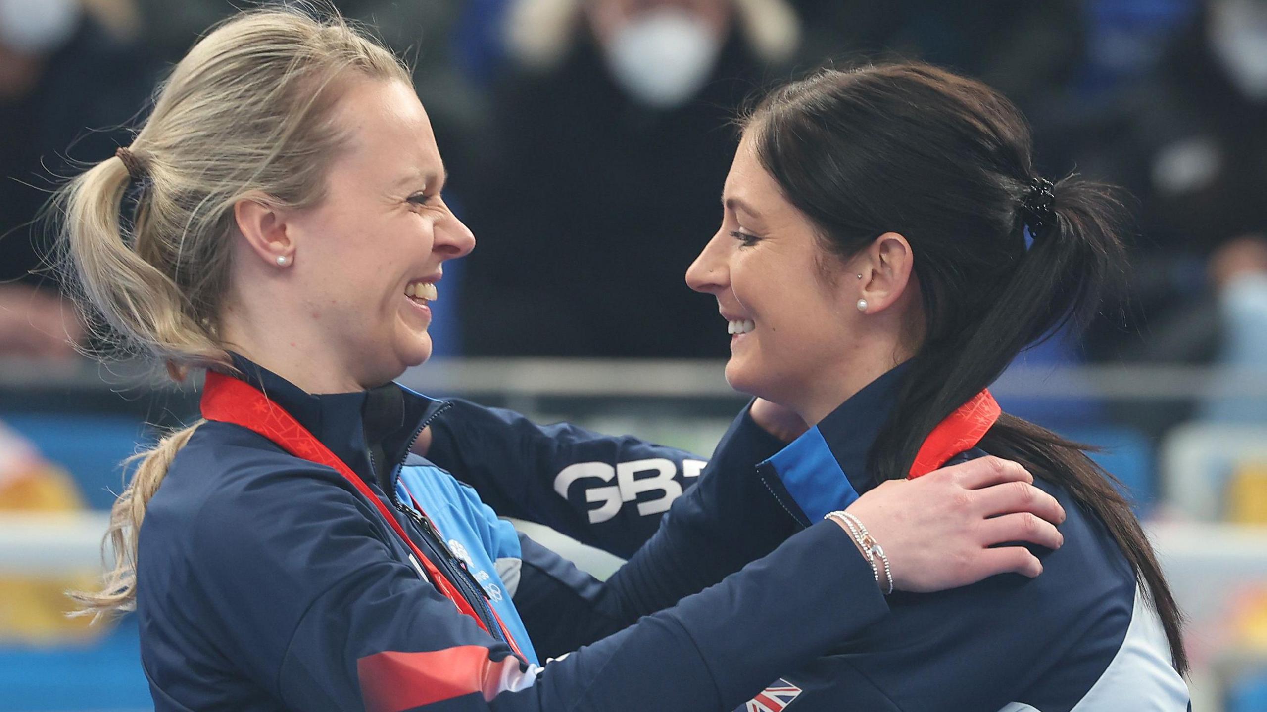 Vicky Drummond and Eve Muirhead