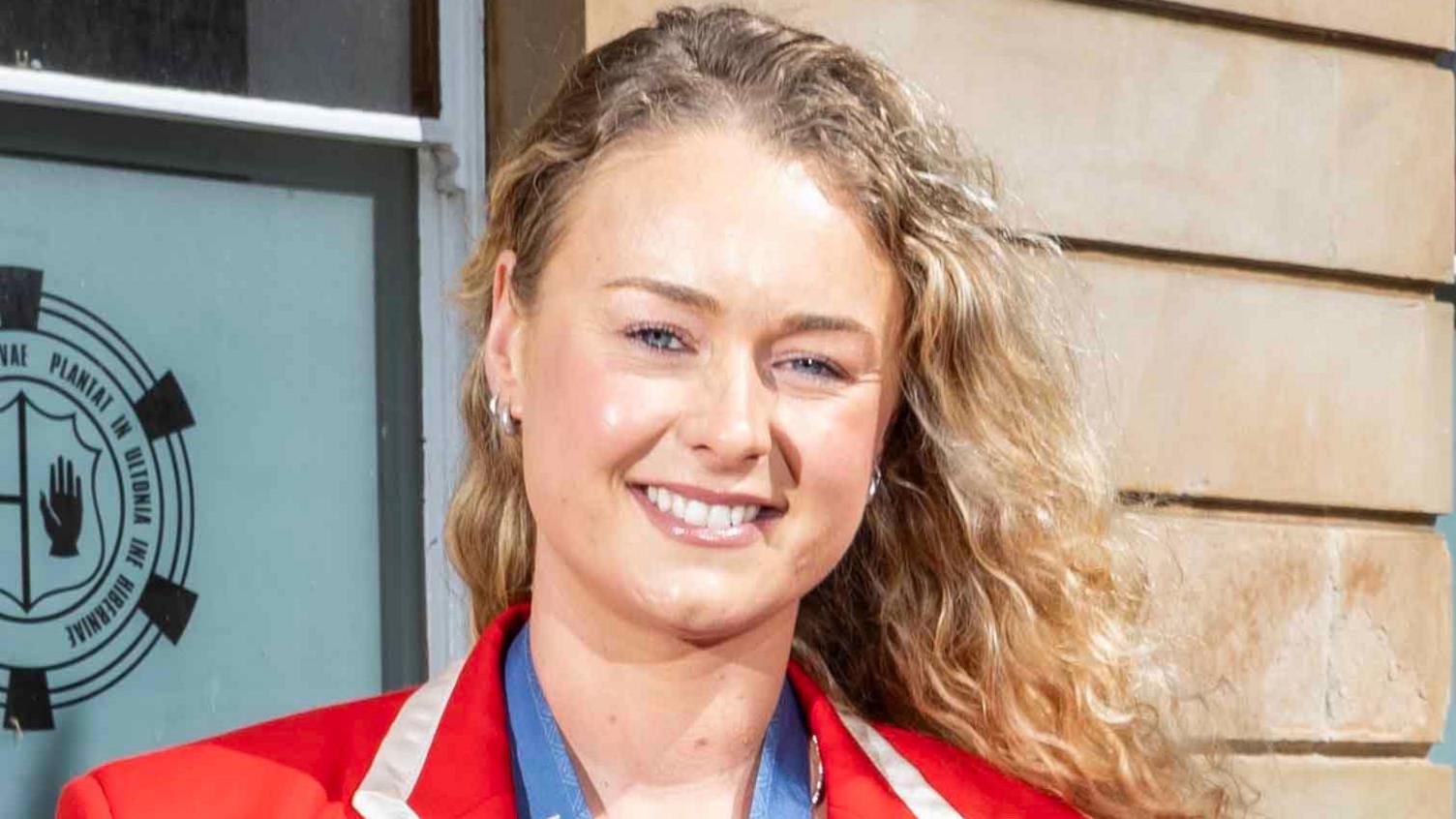 Hannah Scott preparing for world championships