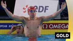 Nowacki wins European 200m breaststroke gold in thrilling finish Nowacki wins European 200m breaststroke gold in thrilling finish