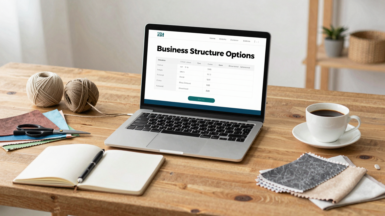 How to Choose the Right Business Structure for Your Craft Business