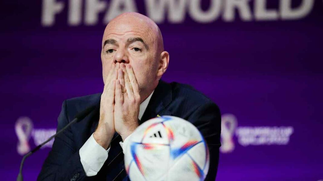 Fifa executive criticises Infantino’s ‘reproachable’ stake sale plan Fifa executive criticises Infantino’s ‘reproachable’ stake sale plan