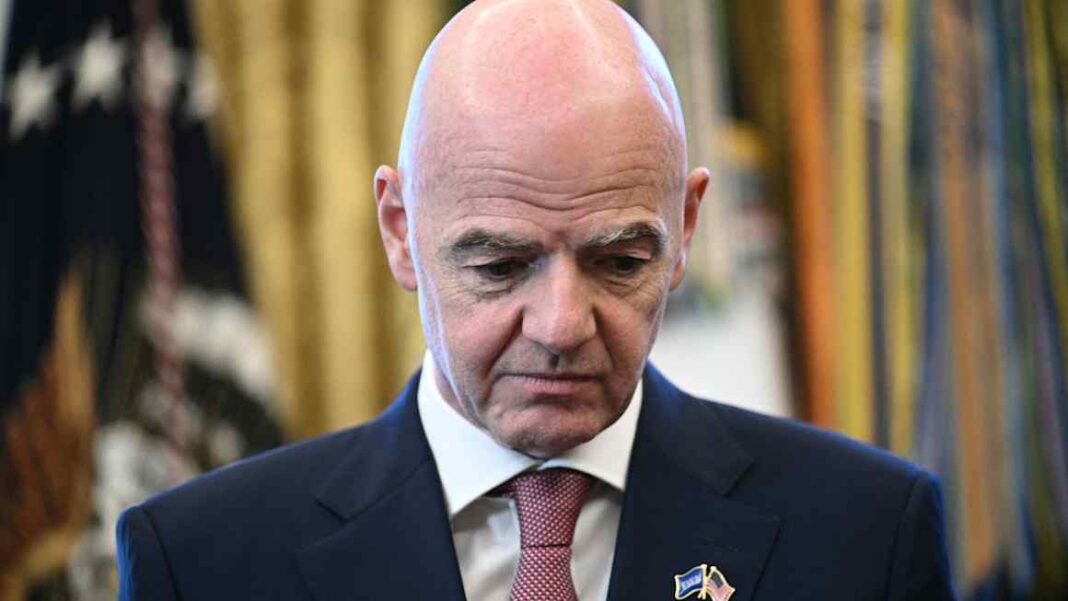 Uefa threatens legal action over Infantino’s failed Fifa commercialisation Uefa threatens legal action over Infantino’s failed Fifa commercialisation