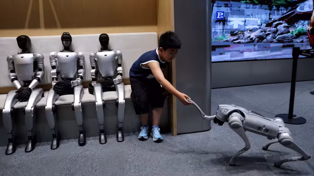 Chinese humanoid robot maker surges 600% in trading debut Chinese humanoid robot maker surges 600% in trading debut