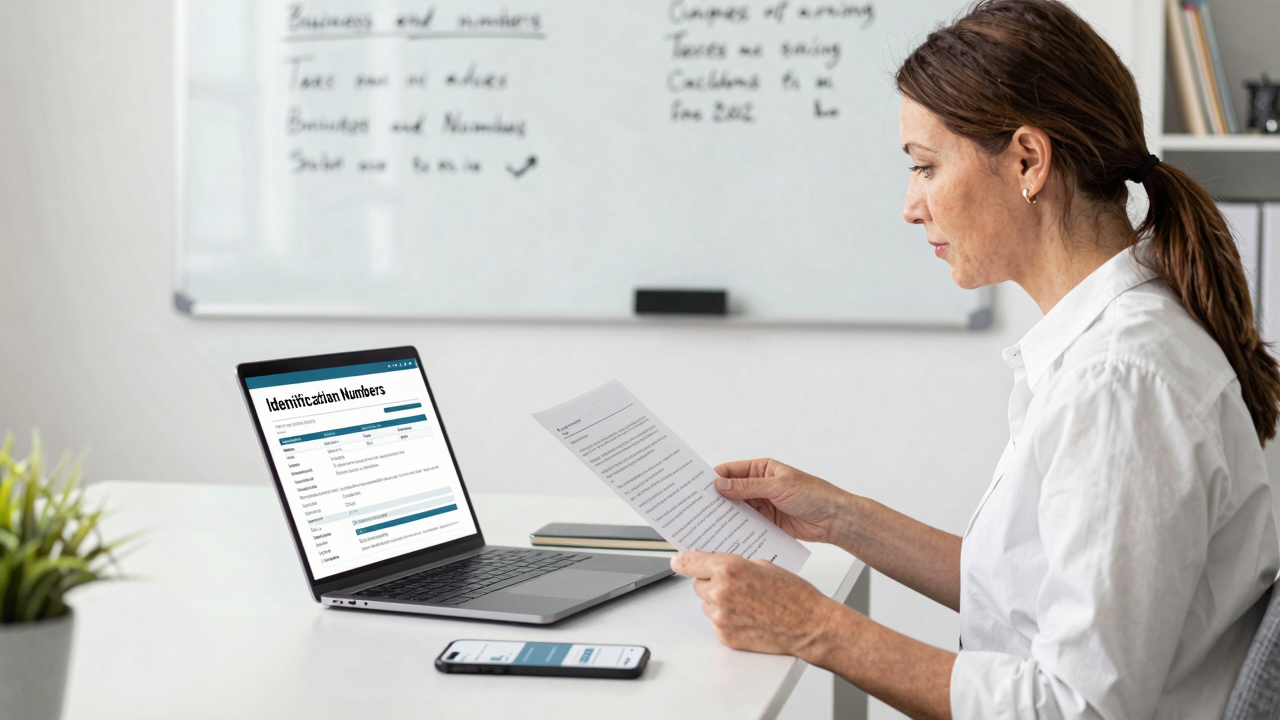 Identification Numbers for Small Businesses