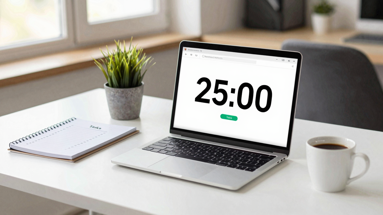 Implement the Pomodoro Technique for Focus