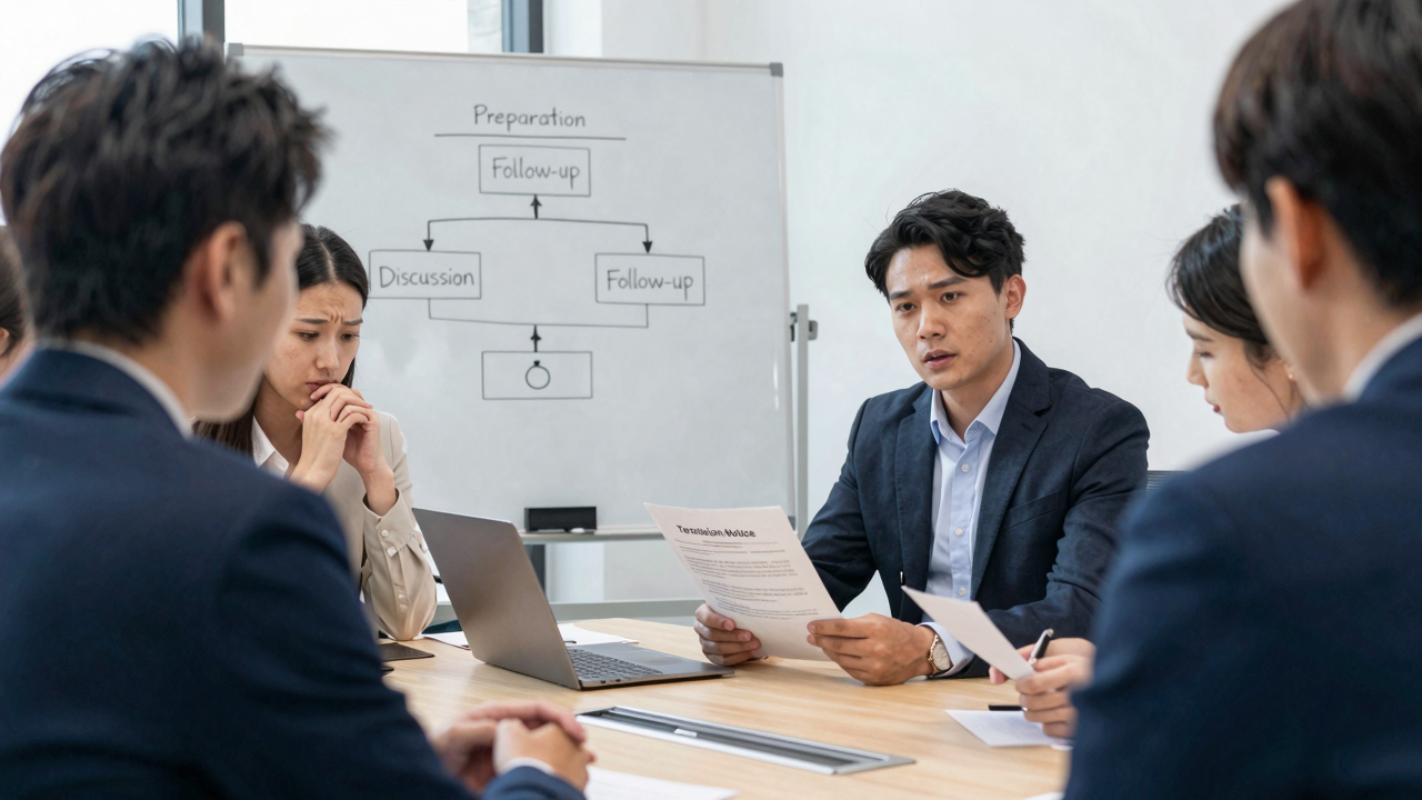 Key Steps for Preparing the Termination Meeting