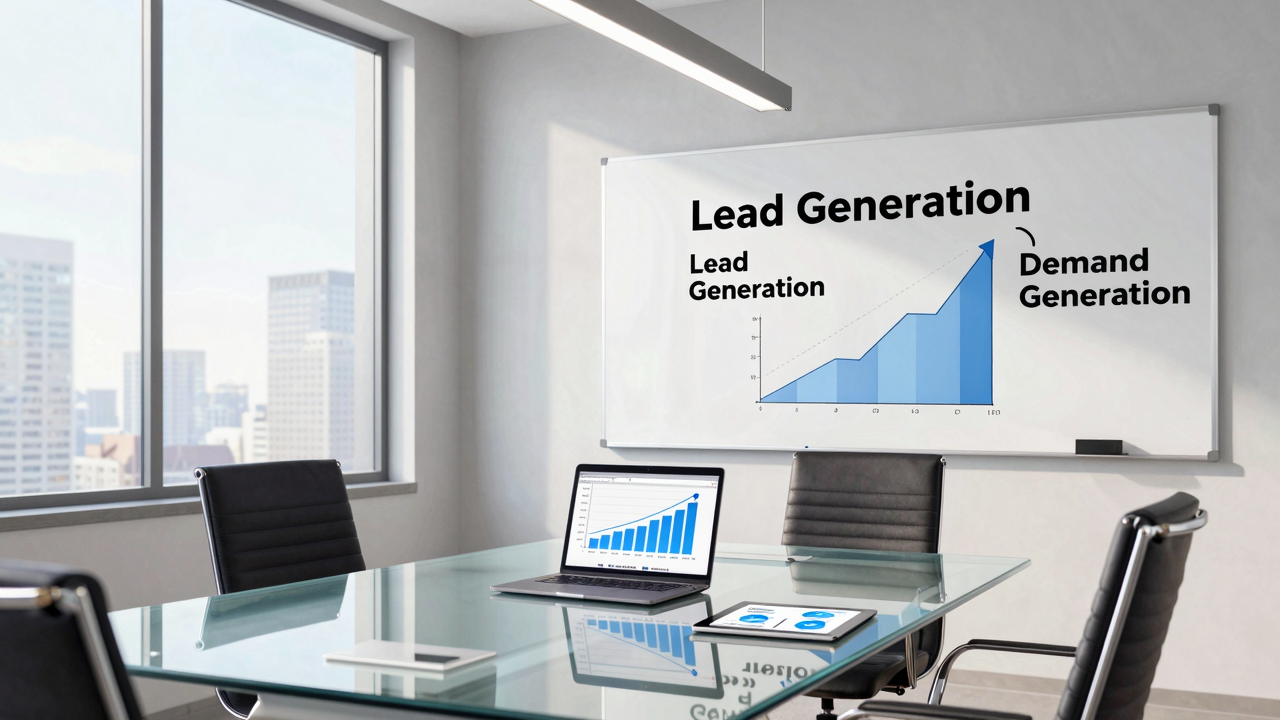 Lead Generation vs. Demand Generation in B2B