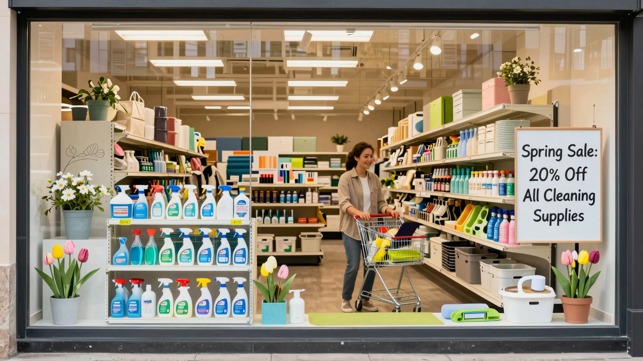 March Into Spring: Grab Essential Cleaning and Organizing Deals