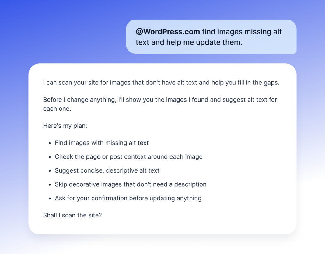 Your WordPress.com Site Now Works from Inside ChatGPT Your WordPress.com Site Now Works from Inside ChatGPT