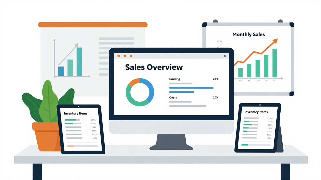 OneUp: Best for Sales and Inventory Management
