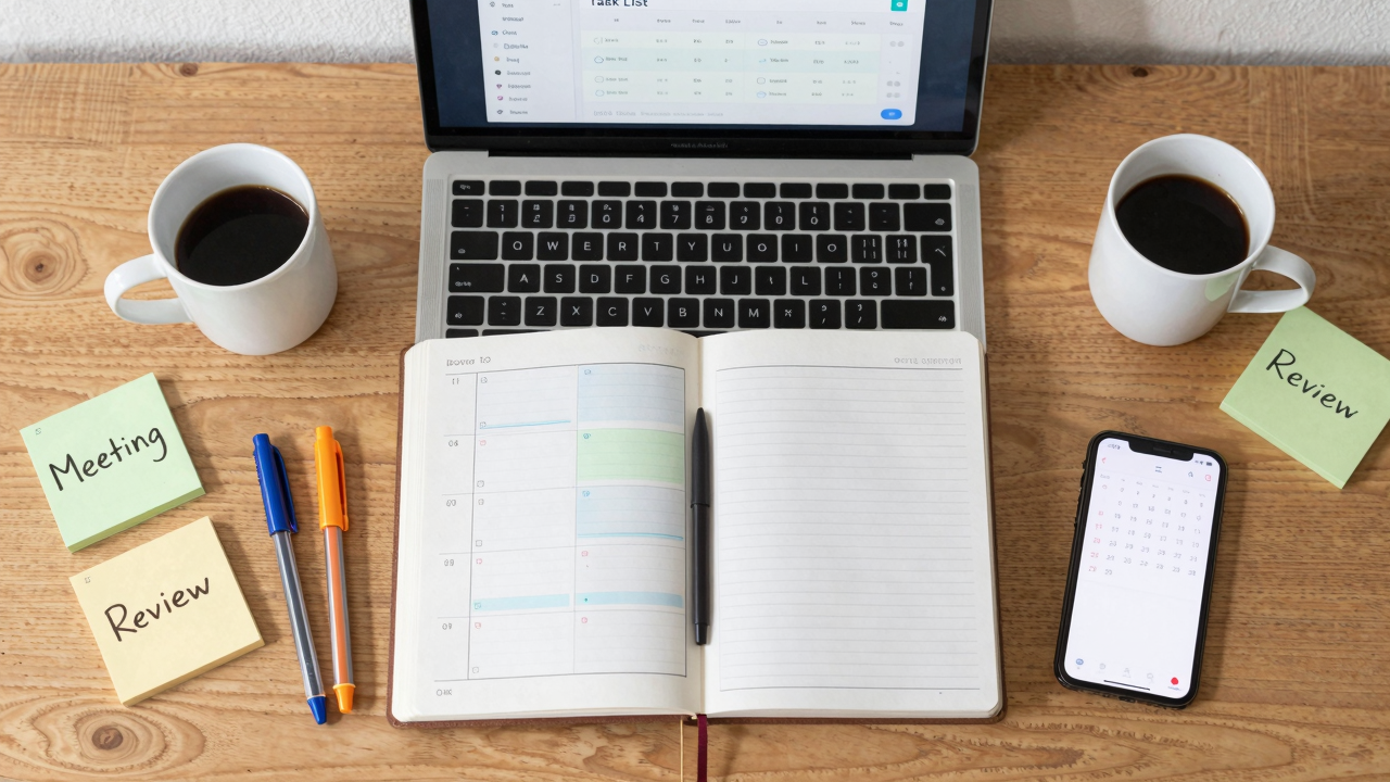 Organizing Tasks With Time Blocking for Efficiency