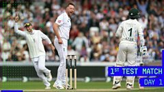 Cricket: Today at the Test Cricket: Today at the Test