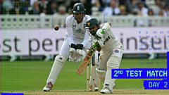 Cricket: Today at the Test Cricket: Today at the Test