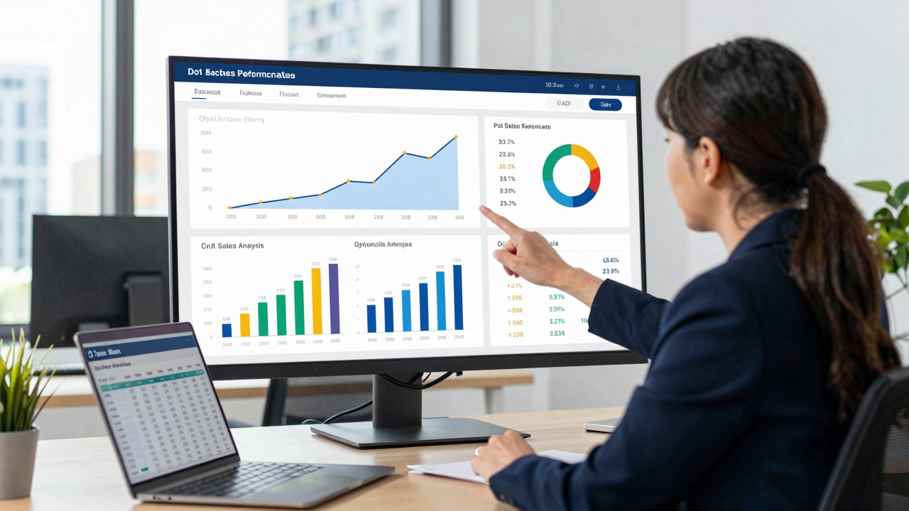 Sales Performance Dashboard: Analyzing Trends and Outcomes