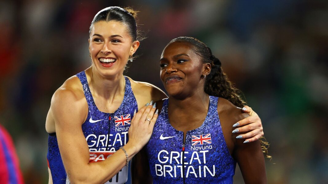 Amy Hunt and Dina Asher-Smith make history at the European Athletics Championships Amy Hunt and Dina Asher-Smith make history at the European Athletics Championships