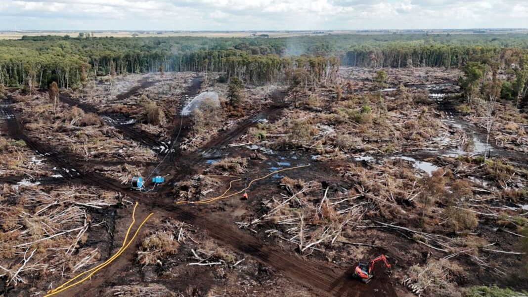 Firefighters still battling ‘challenging’ blaze after 11 days Firefighters still battling ‘challenging’ blaze after 11 days