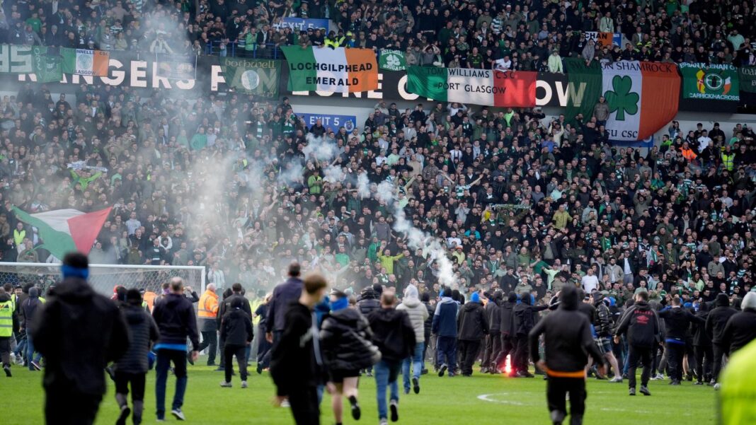 Celtic and Rangers ordered to play behind closed doors after Old Firm fan clashes Celtic and Rangers ordered to play behind closed doors after Old Firm fan clashes