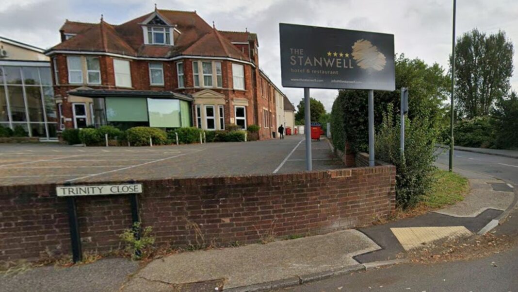 Arrest after stabbing at a hotel used to house asylum seekers Arrest after stabbing at a hotel used to house asylum seekers