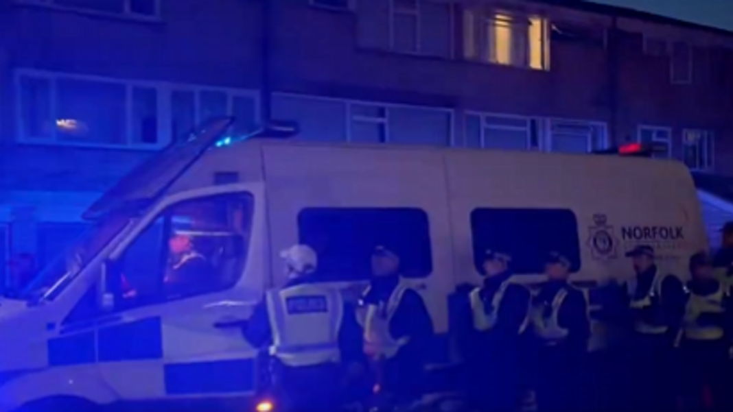 Teen arrested over assault in Thetford anti-migrant disorder Teen arrested over assault in Thetford anti-migrant disorder